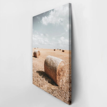 Πίνακας σε Καμβά RUSTIC FARMHOUSE WHEAT FIELD 2 -  Sticky 2
