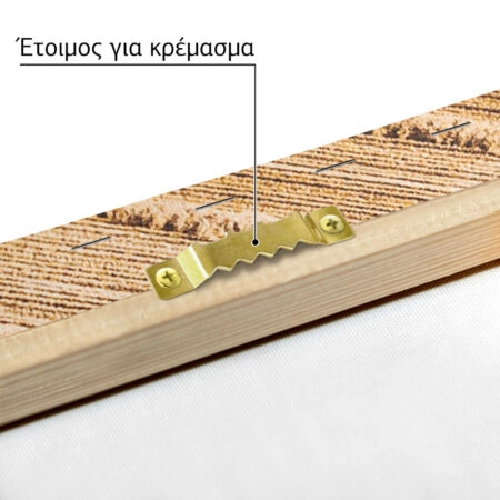 Πίνακας σε Καμβά RUSTIC FARMHOUSE WHEAT FIELD -  Sticky 4