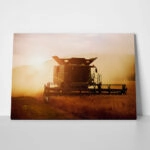 Πίνακας σε Καμβά RUSTIC FARMHOUSE WHEAT HARVEST