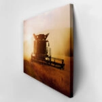 Πίνακας σε Καμβά RUSTIC FARMHOUSE WHEAT HARVEST