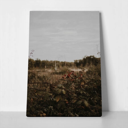 Πίνακας σε Καμβά RUSTIC FARMHOUSE WILD BERRIES