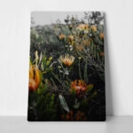 Πίνακας σε Καμβά RUSTIC FARMHOUSE WILD FLOWERS