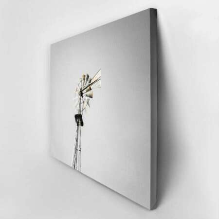 Πίνακας σε Καμβά RUSTIC FARMHOUSE WIND MILL 3 -  Sticky 2