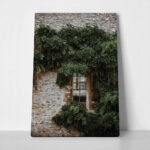 Πίνακας σε Καμβά RUSTIC FARMHOUSE WINDOW 3