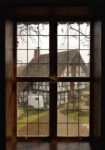 Πίνακας σε Καμβά RUSTIC FARMHOUSE WINDOW 9