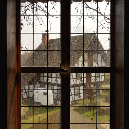 Πίνακας σε Καμβά RUSTIC FARMHOUSE WINDOW 9 -  Sticky 5