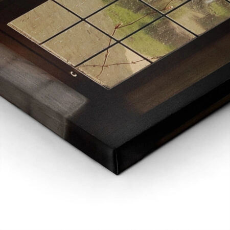 Πίνακας σε Καμβά RUSTIC FARMHOUSE WINDOW 9 -  Sticky 1