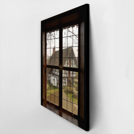 Πίνακας σε Καμβά RUSTIC FARMHOUSE WINDOW 9 -  Sticky 2