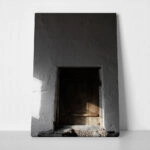 Πίνακας σε Καμβά RUSTIC FARMHOUSE WINDOW