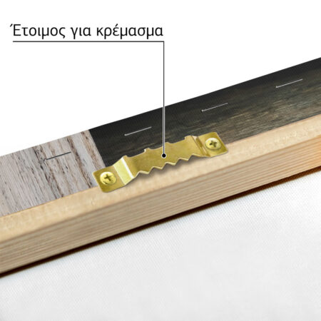 Πίνακας σε Καμβά RUSTIC FARMHOUSE WOOD FENCE -  Sticky 4