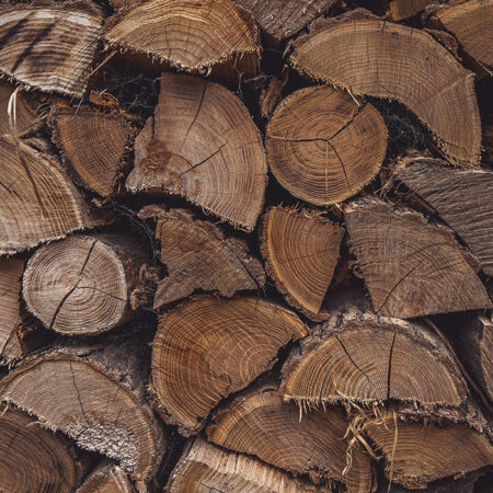 Πίνακας σε Καμβά RUSTIC FARMHOUSE WOOD LOGS 12 -  Sticky 5