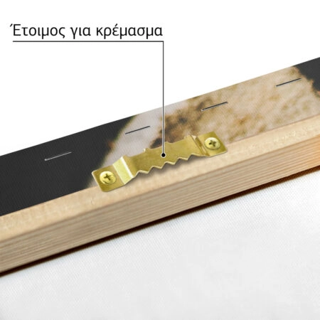 Πίνακας σε Καμβά RUSTIC FARMHOUSE WOOD LOGS 16 -  Sticky 4