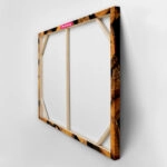 Πίνακας σε Καμβά RUSTIC FARMHOUSE WOOD LOGS 18