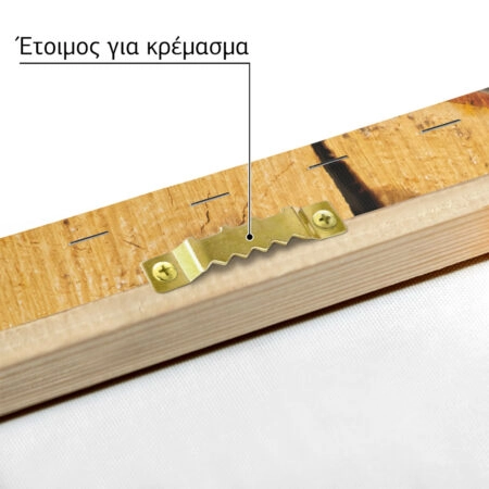 Πίνακας σε Καμβά RUSTIC FARMHOUSE WOOD LOGS 18 -  Sticky 4