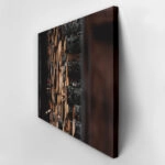Πίνακας σε Καμβά RUSTIC FARMHOUSE WOOD LOGS 19