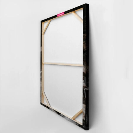 Πίνακας σε Καμβά RUSTIC FARMHOUSE WOOD LOGS 4 -  Sticky 3