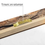 Πίνακας σε Καμβά RUSTIC FARMHOUSE WOOD TEXTURE 2