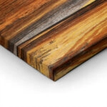 Πίνακας σε Καμβά RUSTIC FARMHOUSE WOOD TEXTURE 4