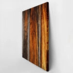 Πίνακας σε Καμβά RUSTIC FARMHOUSE WOOD TEXTURE 4
