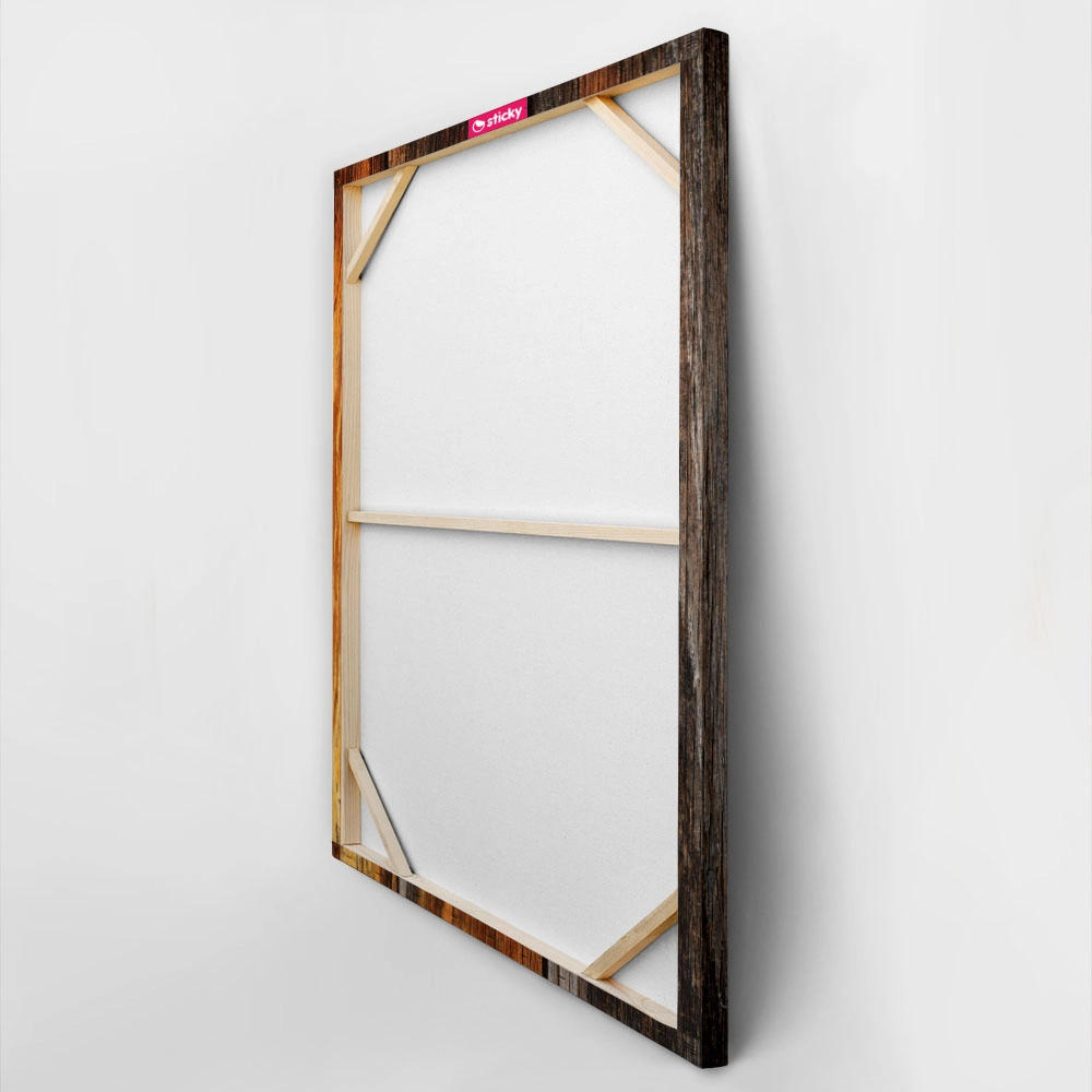 Πίνακας σε Καμβά RUSTIC FARMHOUSE WOOD TEXTURE 4