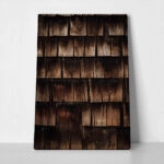 Πίνακας σε Καμβά RUSTIC FARMHOUSE WOOD TEXTURE 6
