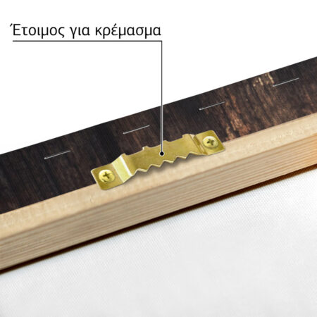 Πίνακας σε Καμβά RUSTIC FARMHOUSE WOOD TEXTURE 6 -  Sticky 4