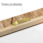 Πίνακας σε Καμβά RUSTIC FARMHOUSE WOOD TEXTURE