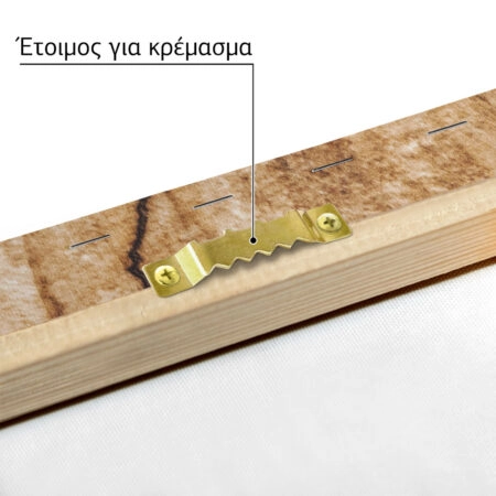 Πίνακας σε Καμβά RUSTIC FARMHOUSE WOOD TEXTURE -  Sticky 4