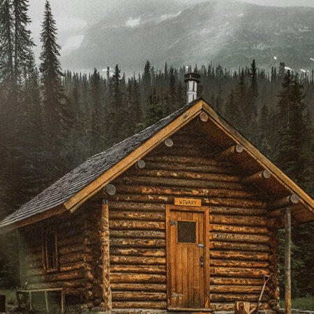 Πίνακας σε Καμβά RUSTIC FARMHOUSE WOODEN CABIN 2 -  Sticky 5