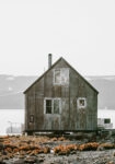 Πίνακας σε Καμβά RUSTIC FARMHOUSE WOODEN CABIN