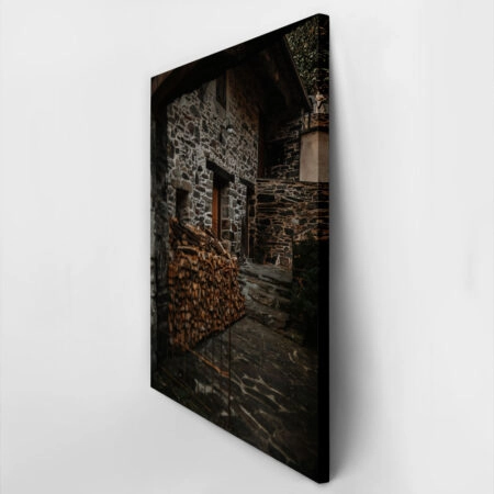 Πίνακας σε Καμβά RUSTIC FARMHOUSE YARD -  Sticky 2