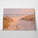 Πίνακας σε Καμβά VINTAGE PASTEL BEACH PATH 7