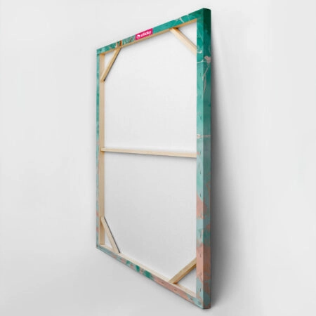 Πίνακας σε Καμβά VINTAGE PASTEL BEACH PINEAPPLE 4 - Vintage Sticky 3