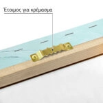 Πίνακας σε Καμβά VINTAGE PASTEL BEACH PINEAPPLE 5