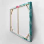 Πίνακας σε Καμβά VINTAGE PASTEL BEACH PINEAPPLE 6