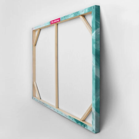 Πίνακας σε Καμβά VINTAGE PASTEL BEACH PINEAPPLE 6 - Vintage Sticky 3