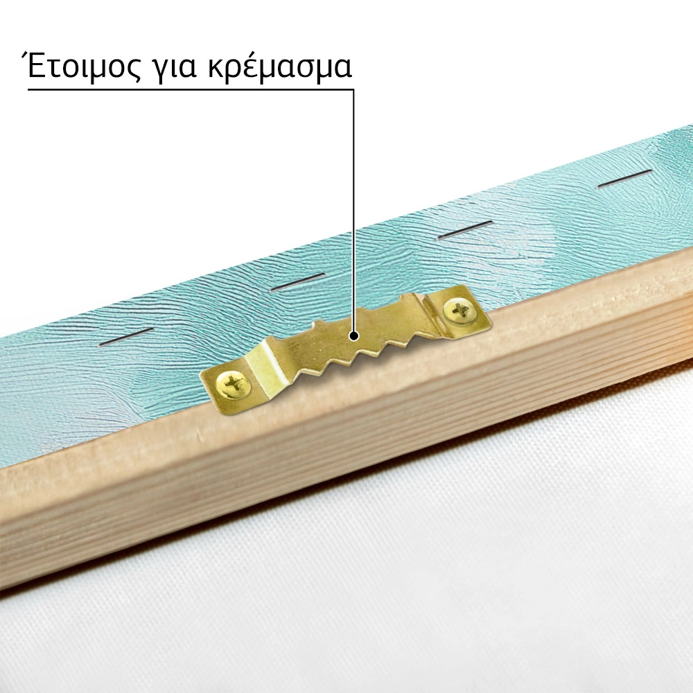 Πίνακας σε Καμβά VINTAGE PASTEL BEACH PINEAPPLE 6