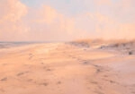 Πίνακας σε Καμβά VINTAGE PASTEL BEACH VIEW 8