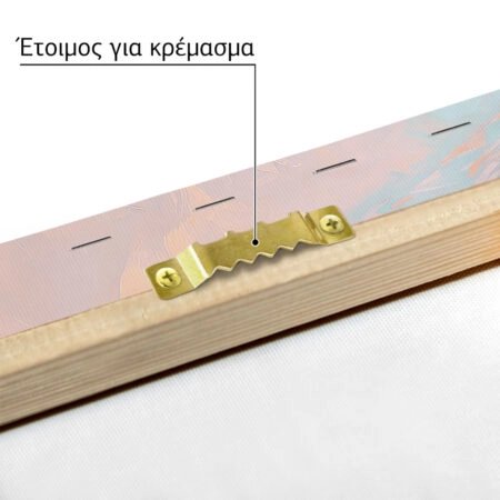 Πίνακας σε Καμβά VINTAGE PASTEL BEACH WAVES - Vintage Sticky 4