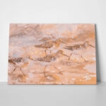 Πίνακας σε Καμβά VINTAGE PASTEL BIRDS
