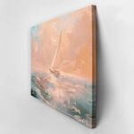 Πίνακας σε Καμβά VINTAGE PASTEL BOAT 10