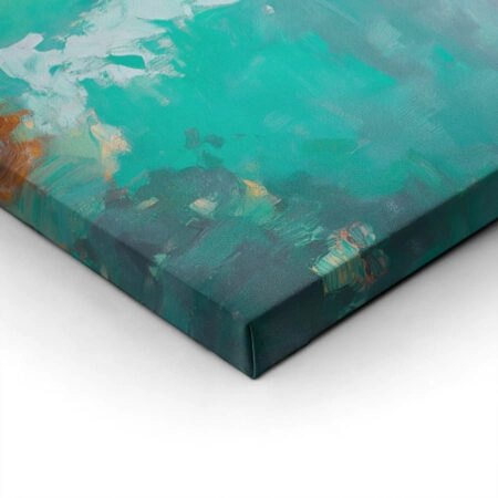 Πίνακας σε Καμβά VINTAGE PASTEL BOAT 3 - Vintage Sticky 1