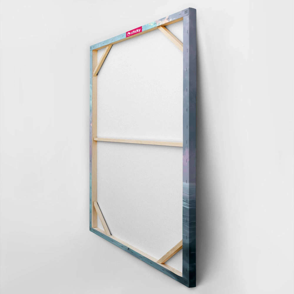 Πίνακας σε Καμβά VINTAGE PASTEL BOAT 4