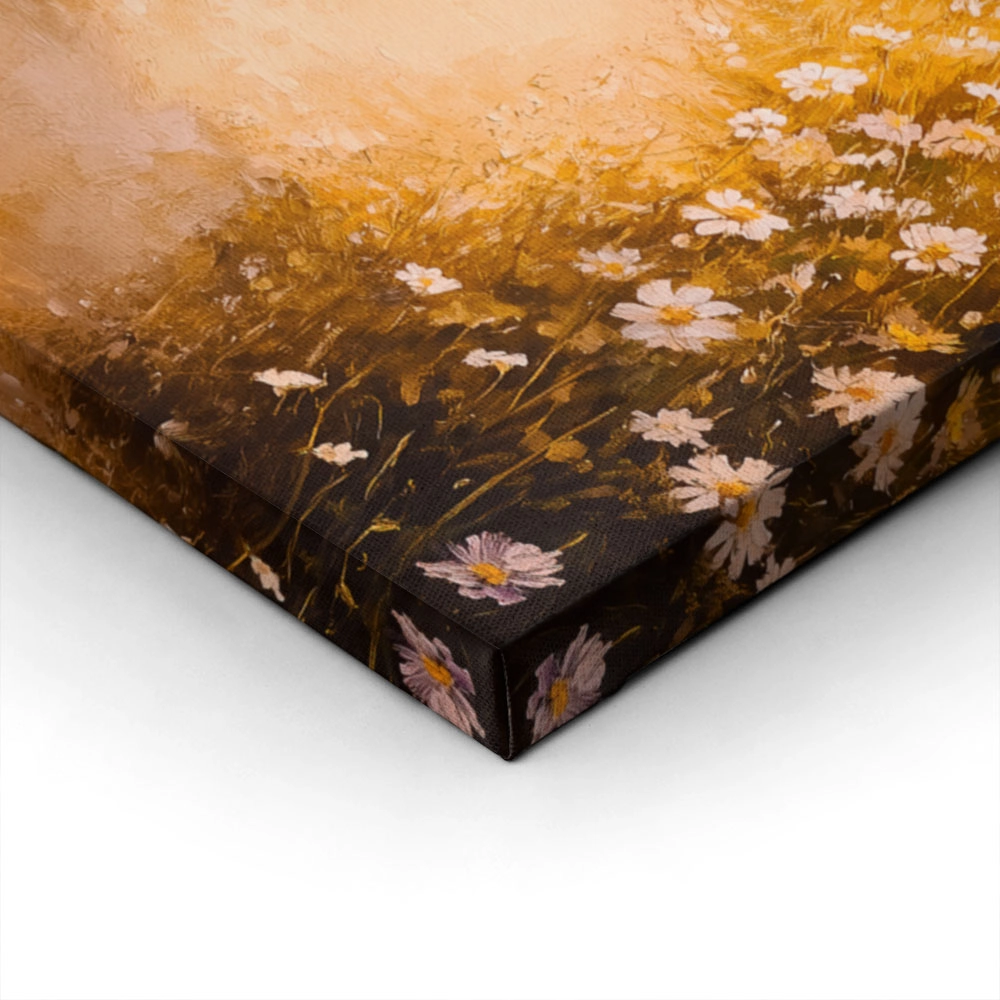 Πίνακας σε Καμβά VINTAGE PASTEL BUTTERFLIES FOREST PATH