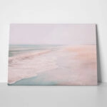 Πίνακας σε Καμβά VINTAGE PASTEL CALM BEACH 5