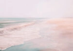 Πίνακας σε Καμβά VINTAGE PASTEL CALM BEACH 5