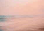 Πίνακας σε Καμβά VINTAGE PASTEL CALM BEACH
