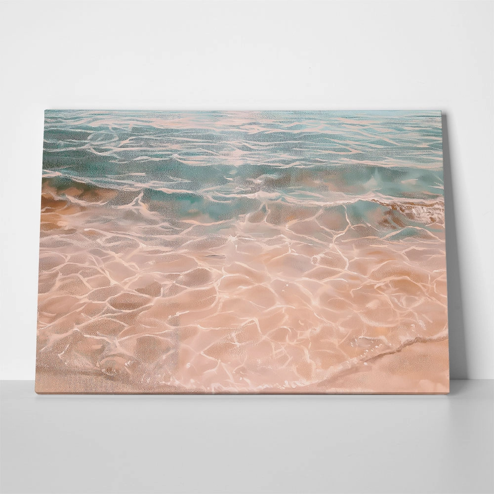 Πίνακας σε Καμβά VINTAGE PASTEL CALM WATERS 2