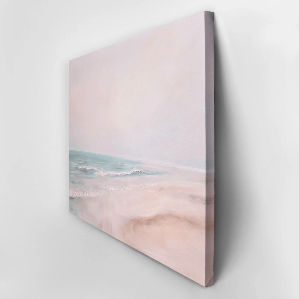 Πίνακας σε Καμβά VINTAGE PASTEL CALM WATERS 3