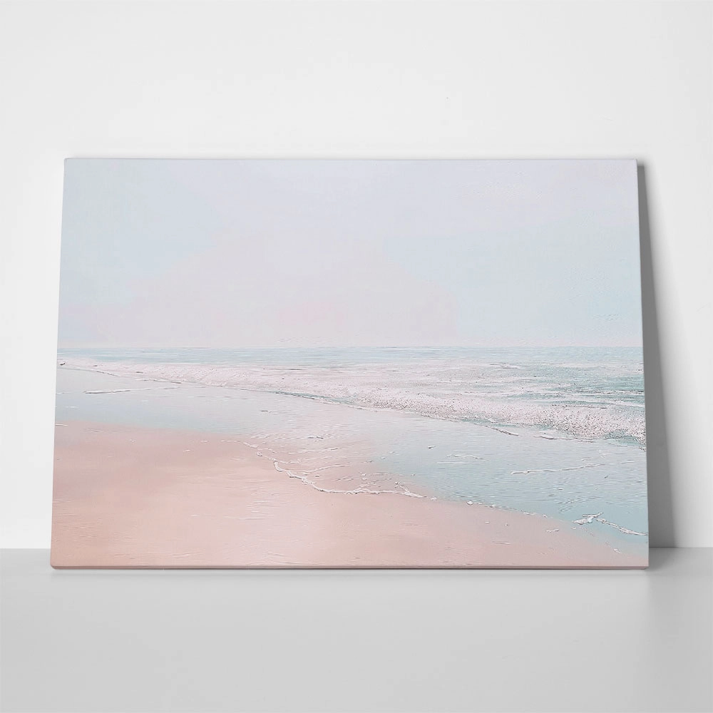 Πίνακας σε Καμβά VINTAGE PASTEL CALM WATERS 4